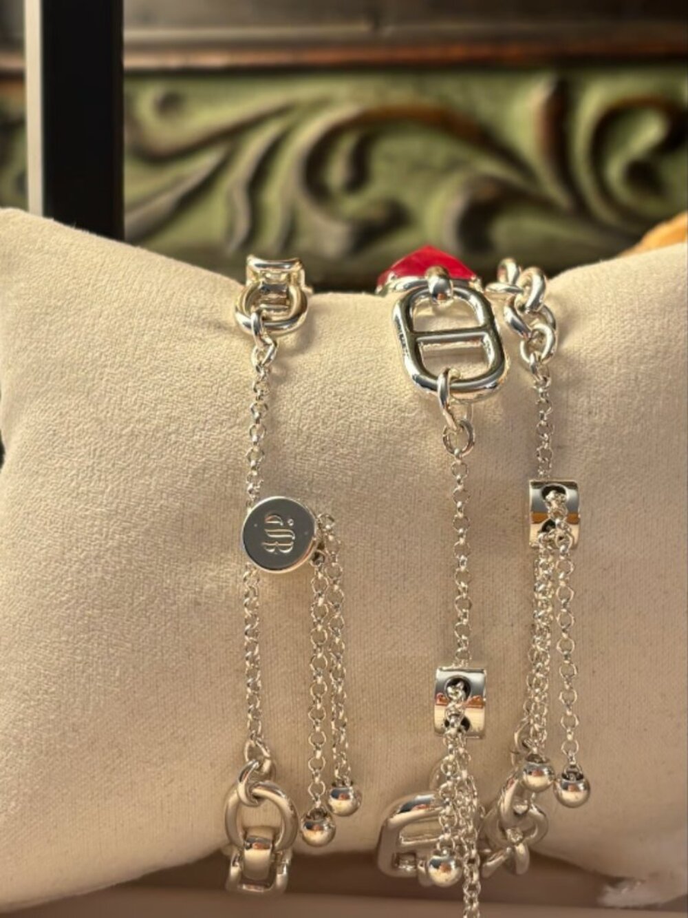 Bomb Party Bracelet Set on Rhodium - Picture 2 of 2